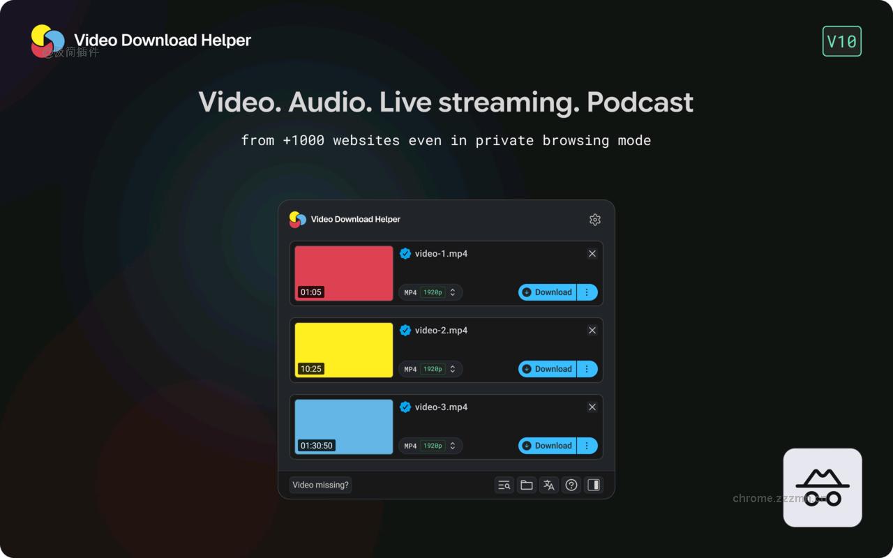 Video Download Helper_10.5.24.2_image_0