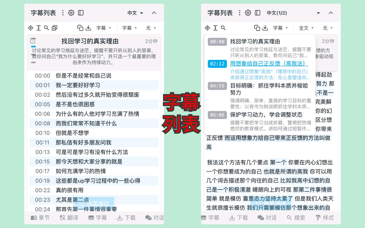 哔哩哔哩字幕列表_2.4.6_image_4
