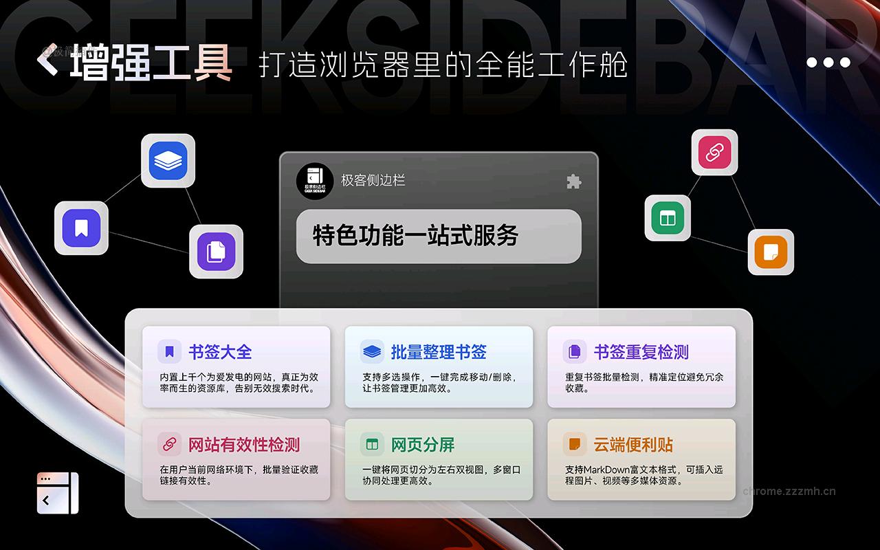 极客侧边栏 免费DeepSeek丨书签云同步_2.9.5_image_2