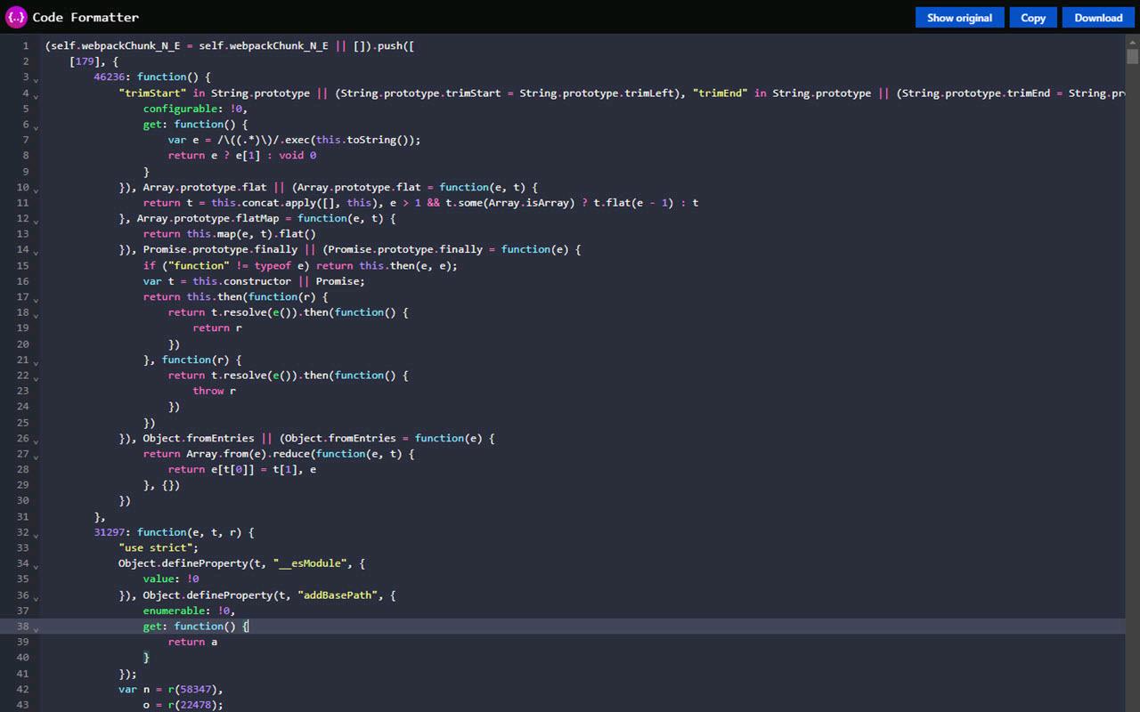 代码格式化器 JSON CSS JavaScript_1.7.0_image_2