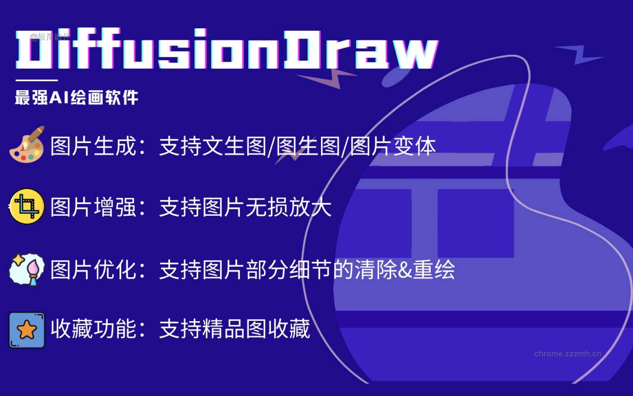 AI绘图专业版（免费）-DiffusionDraw