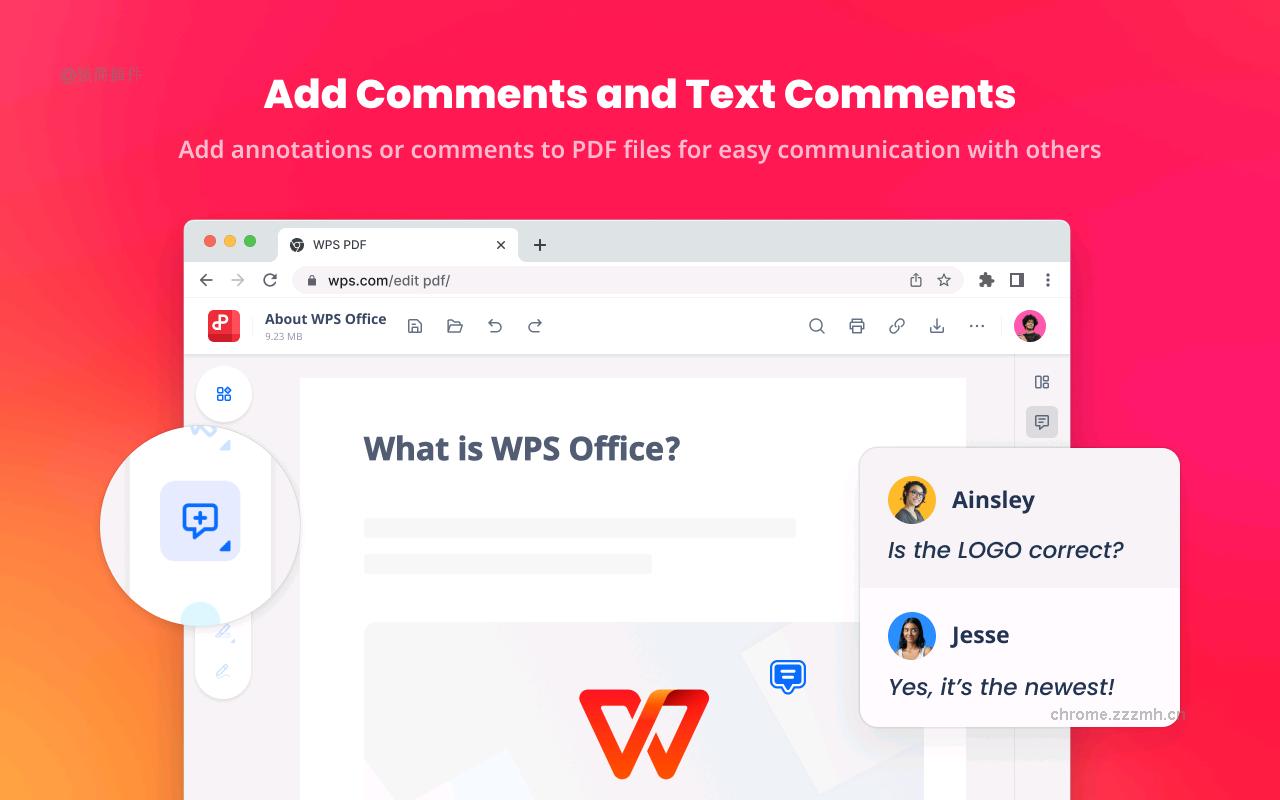 WPS PDF-轻松阅读、编辑、填写表单、转换PDF，并使用AI与PDF问答和互动_1.0.0.59_image_0