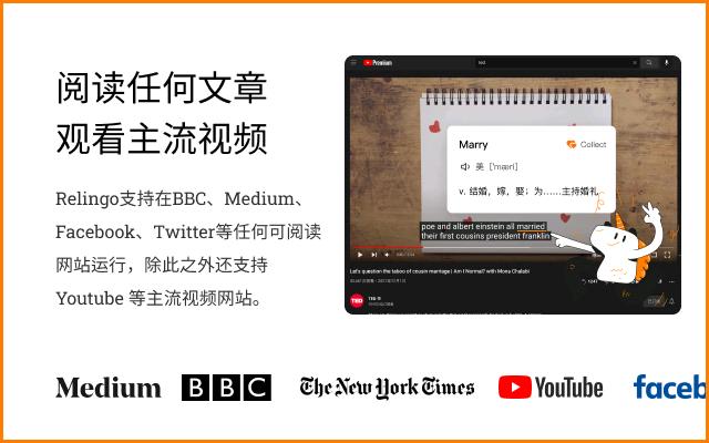 Relingo - 在浏览网站和观看YouTube时掌握词汇_3.29.0_image_3