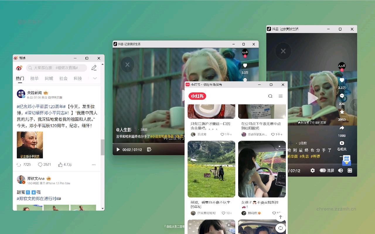 微博抖音小红书 - 小窗模式_0.6.2_image_0